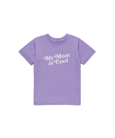 My Mom Kids Tee Lavender