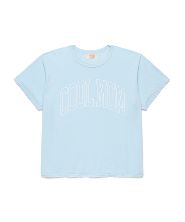 Collegiate Oversized Tee Sky