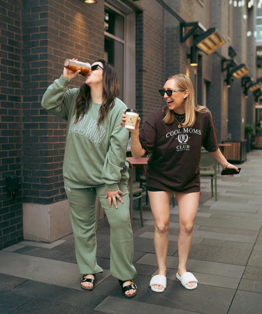 Collegiate Crewneck Avocado